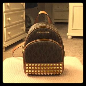 Michael Kors mini studded backpack